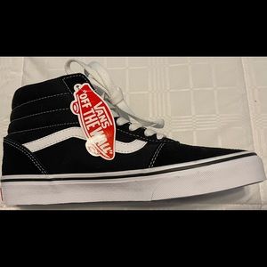 Van’s Black High Top Brand New